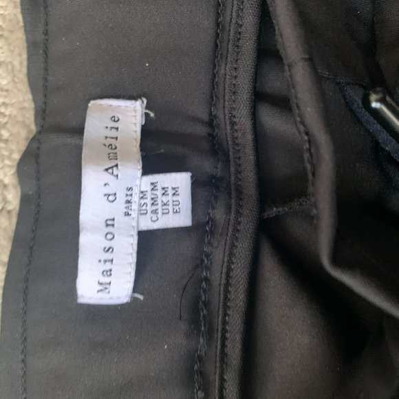 Maison D' Amelie Pants Athletic Trouser Size M - Picture 2 of 5